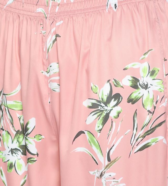 Pyjama Set Hemdbluse & Hose in Satin