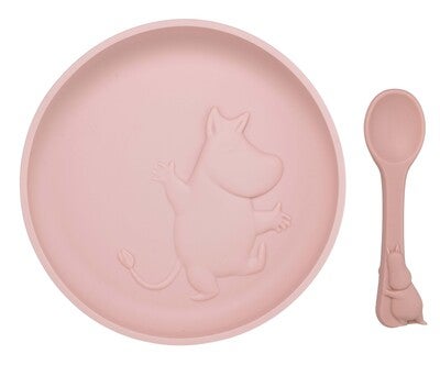 Mummitrollet Matsett Silikon, Rosehip Pink