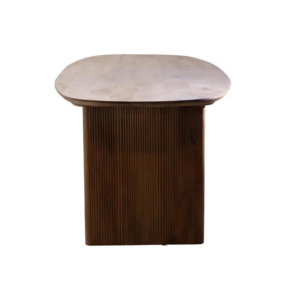 Eettafel Naturel Mangohout - 210x100x76cm - Aya