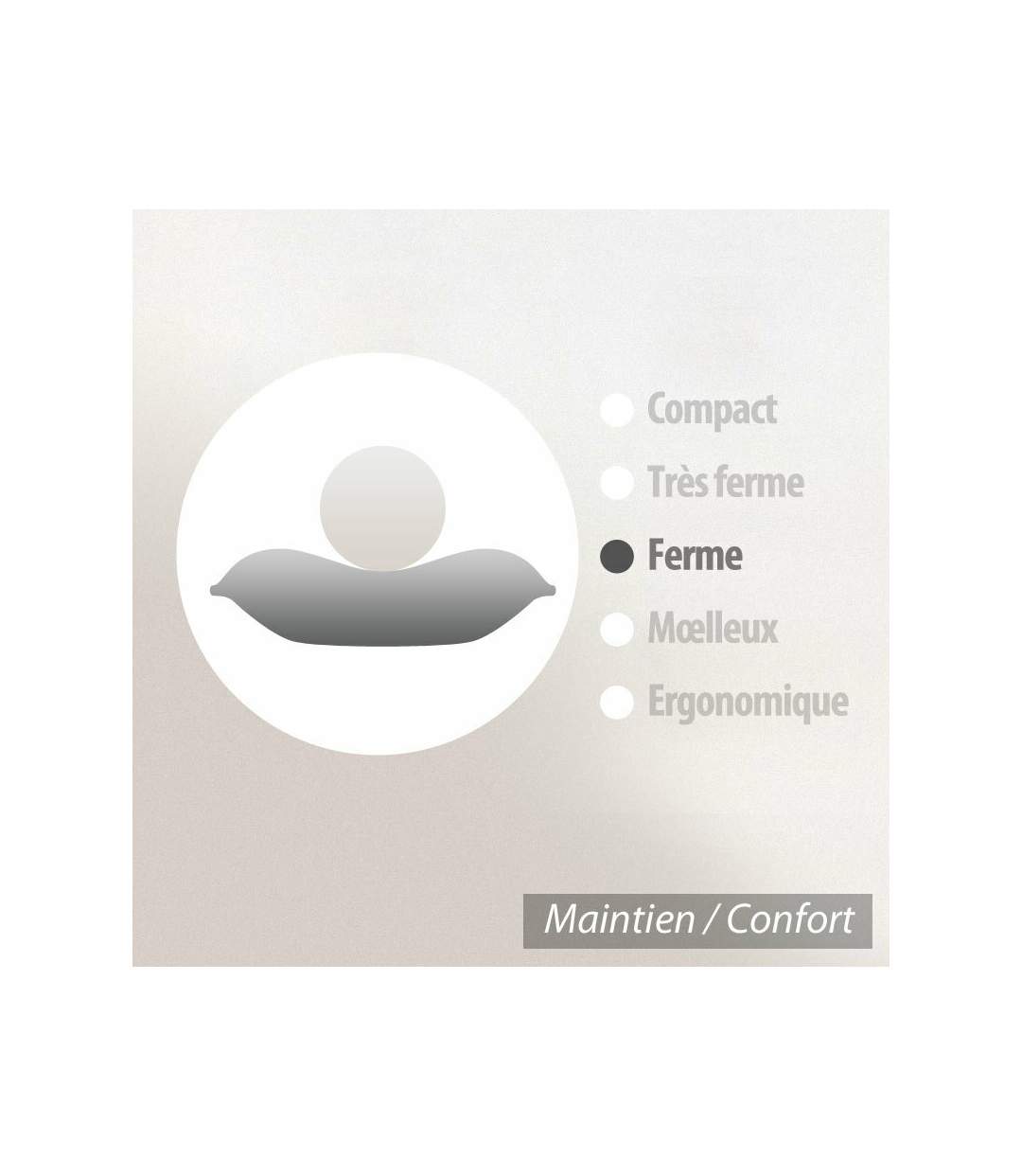 Coussin à recouvrir 80x80 cm garnissage Fibres polyester coussin Malin