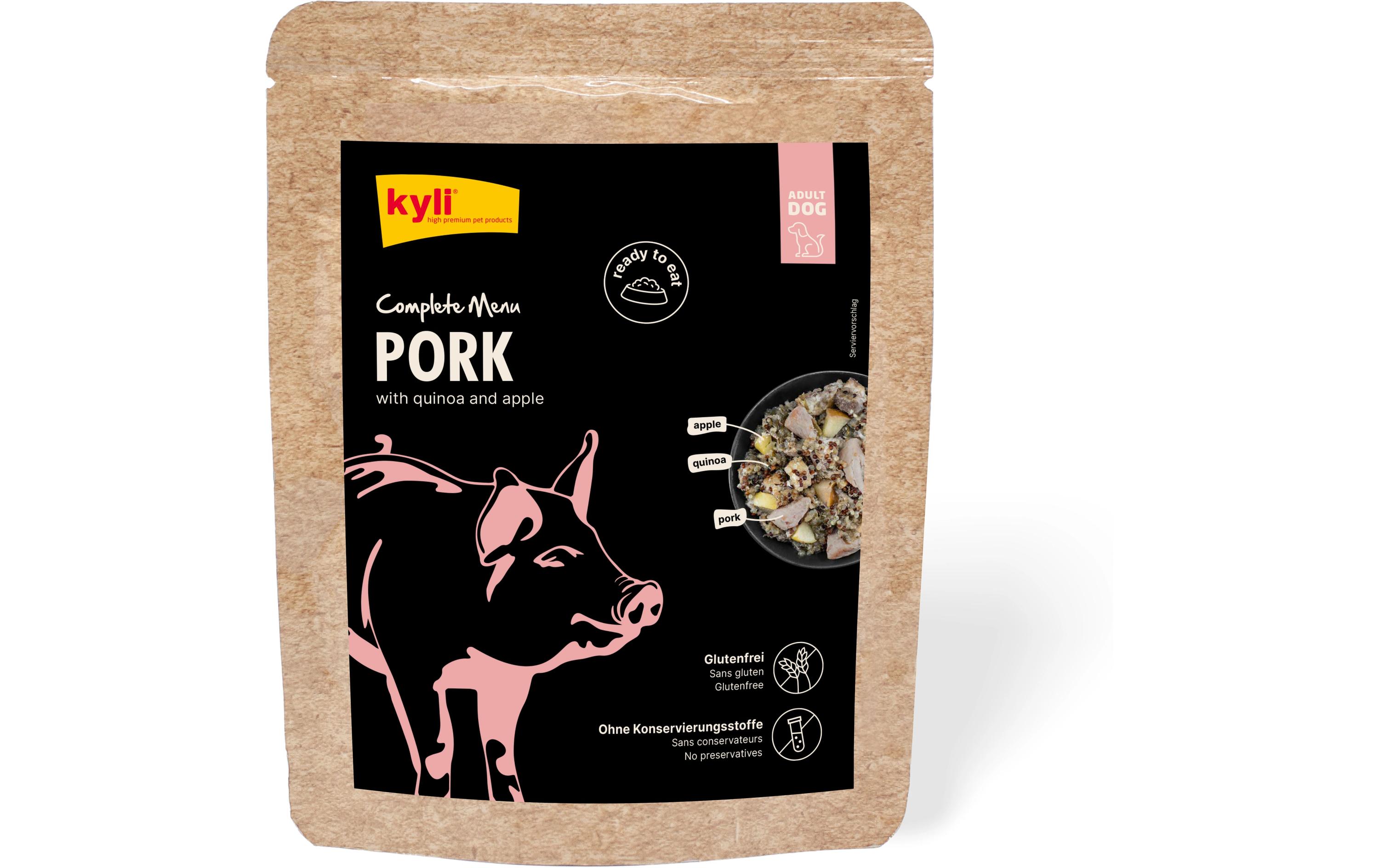 Nassfutter Complete Menu Pork, 300 gAlleinfuttermittel für ausgewachsene Hunde