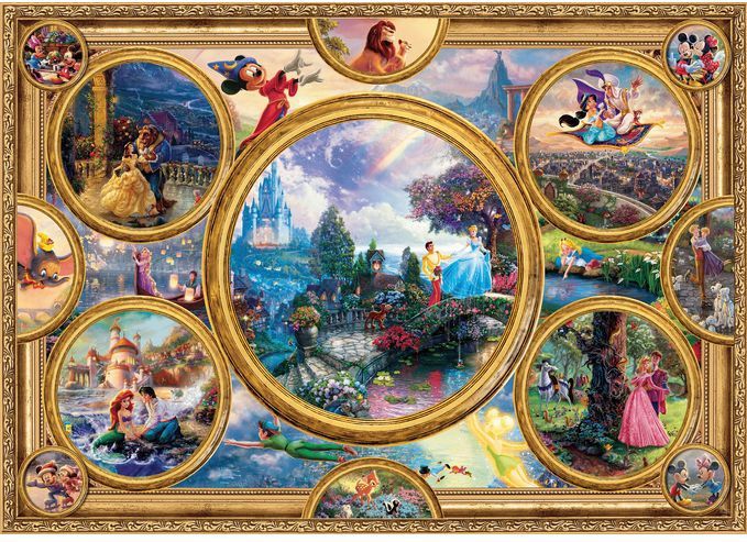 Schmidt Legpuzzel Disney Dreams Collection Goud 2000 Stukjes