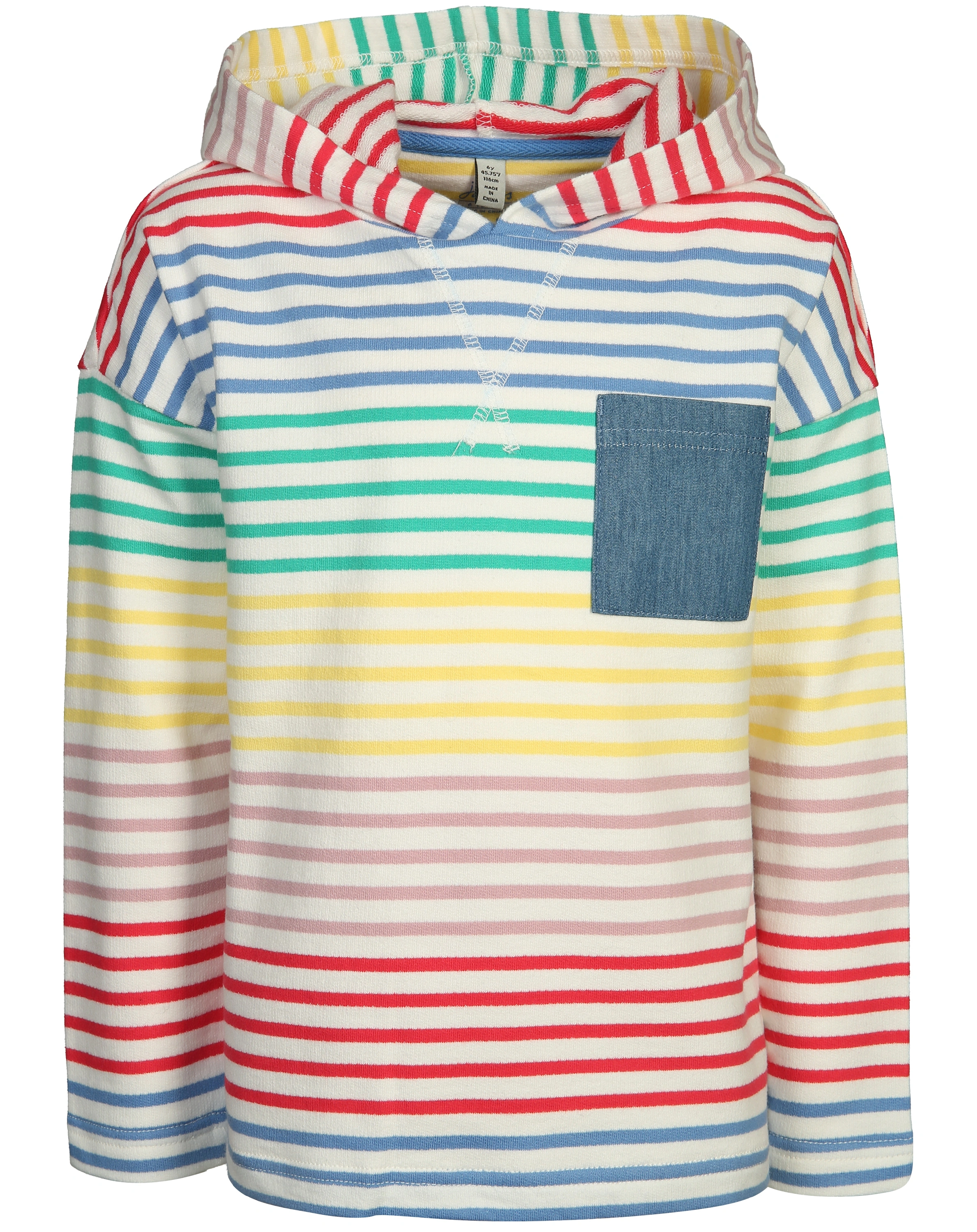 Kapuzenpullover ABBIE - STRIPE in bunt