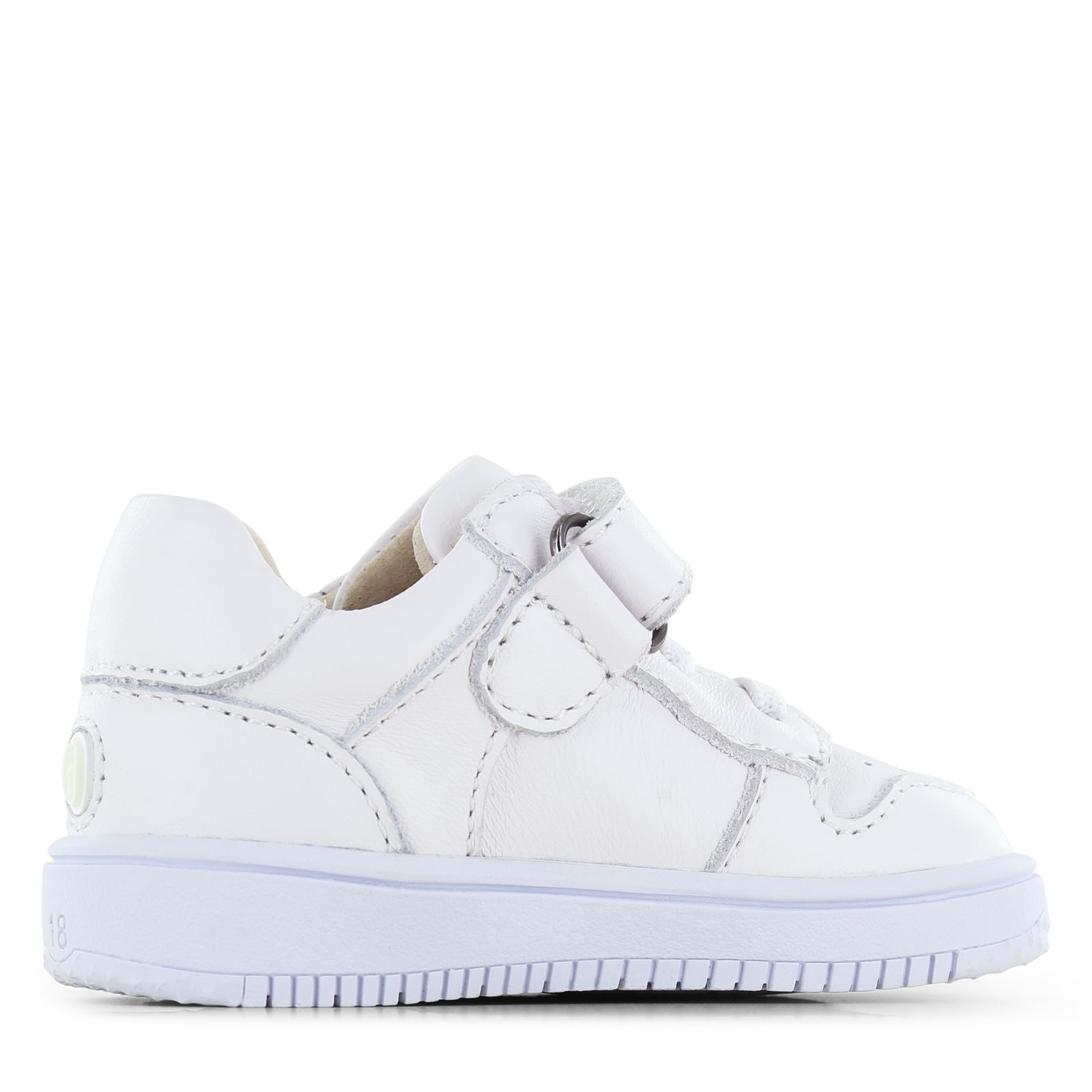 Shoesme wit sneakertje Leer | Uni schoenen