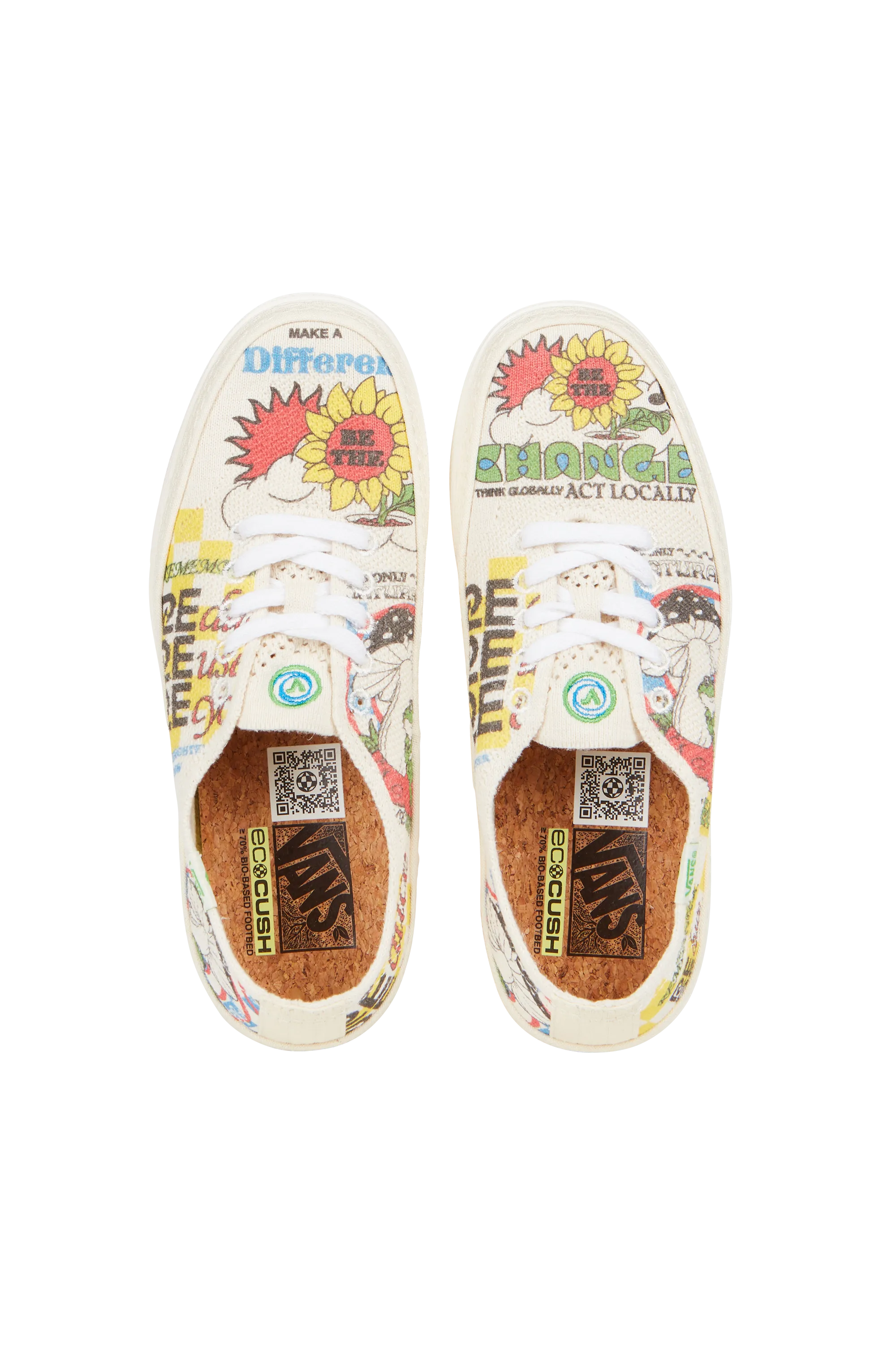 VANS Baskets Eco Theory Circle Vee Multicolore