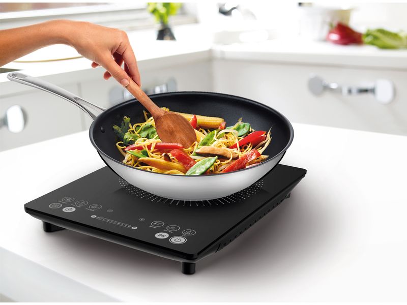 Tefal Induktionskochplatte Everyday Slim IH2108 2100 W Mobile Einzelkochplatte