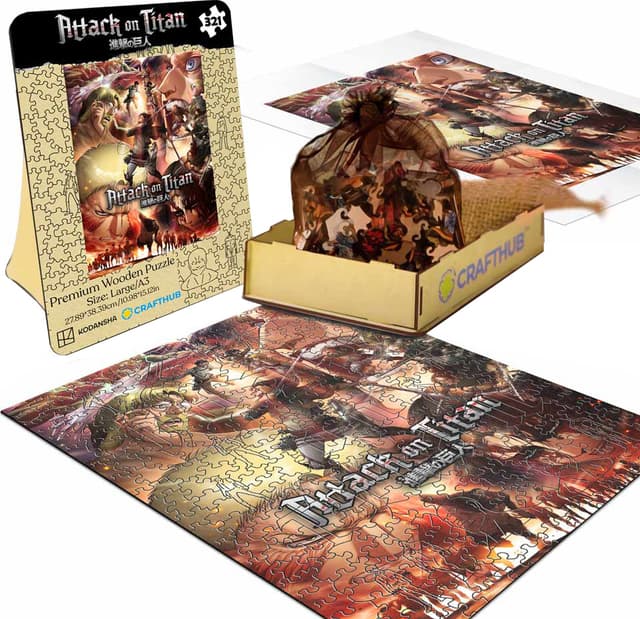 Crafthub Attack on Titan puslespil (Assult on the Titan)