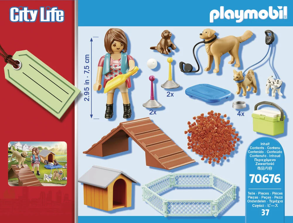SET CADEAU EDUCATRICE ET CHIENS -70676