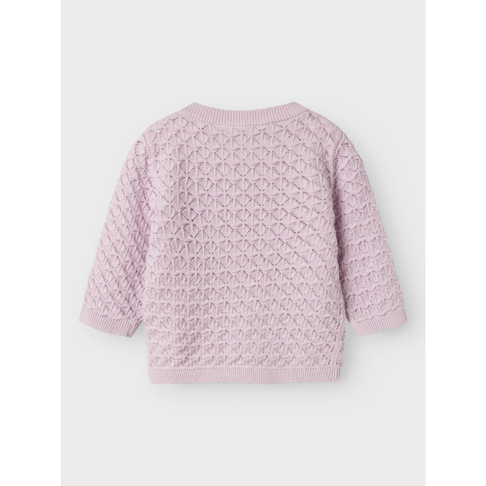 Køb Name It Winsome Orchid Tatine Strik Cardigan