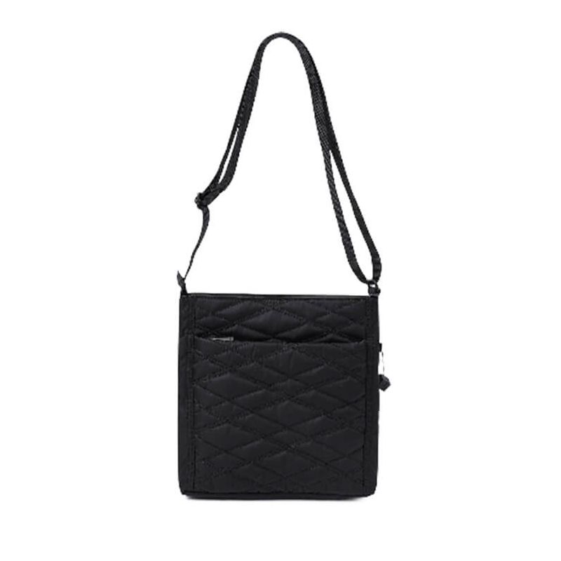 Sac bandoulière Orva 25,5 cm New Quilt Black