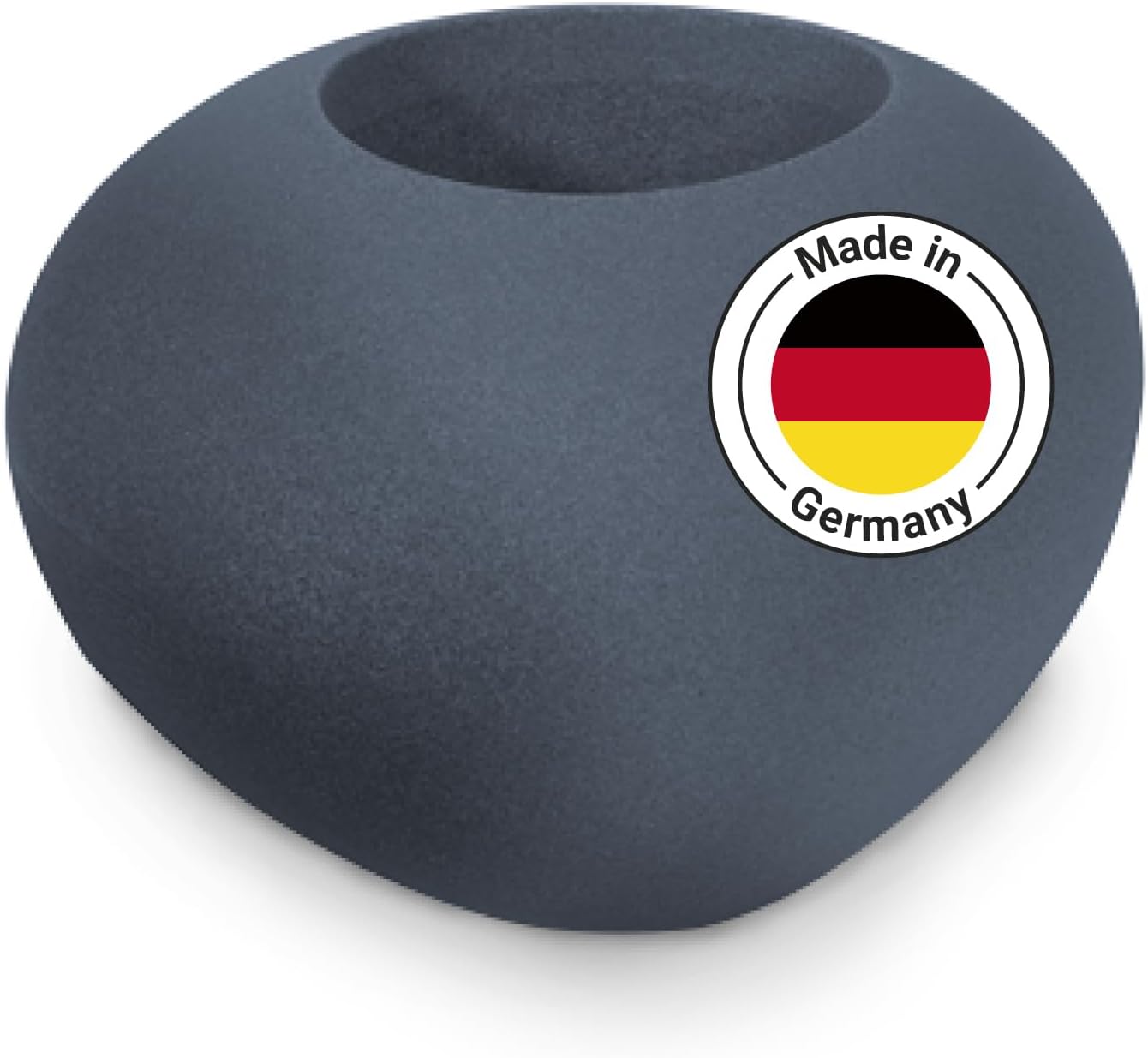 Blumentopf bruchfest I Pflanzkübel für Innen und Außen I Design Pflanztopf Made In Germany I Pflanzstein Frostsicher I Blumenkübel STORUS VII
