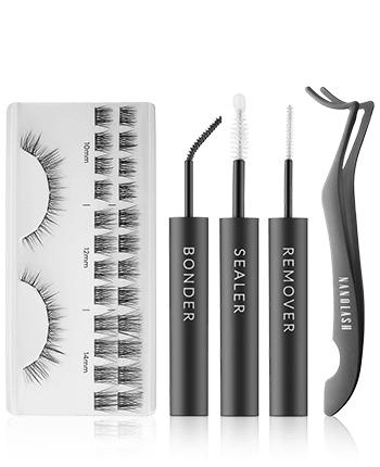 Nanolash DIY Eyelash Extensions Divine Starter Kit 36Stück-5ml-5ml-5ml-1Stück