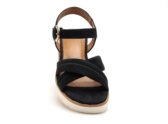 Tamaris nu pieds plats femme 28202 42 velours bleu