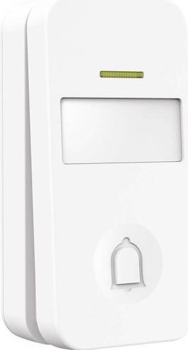 Avidsen - 513132 - Draadloze Deurbel - Wit - Kinetisch