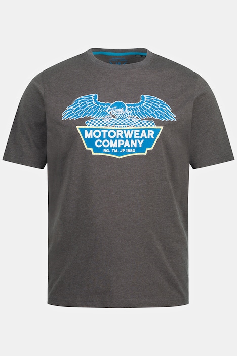 T-Shirt, Halbarm, Crack Print, Rundhals