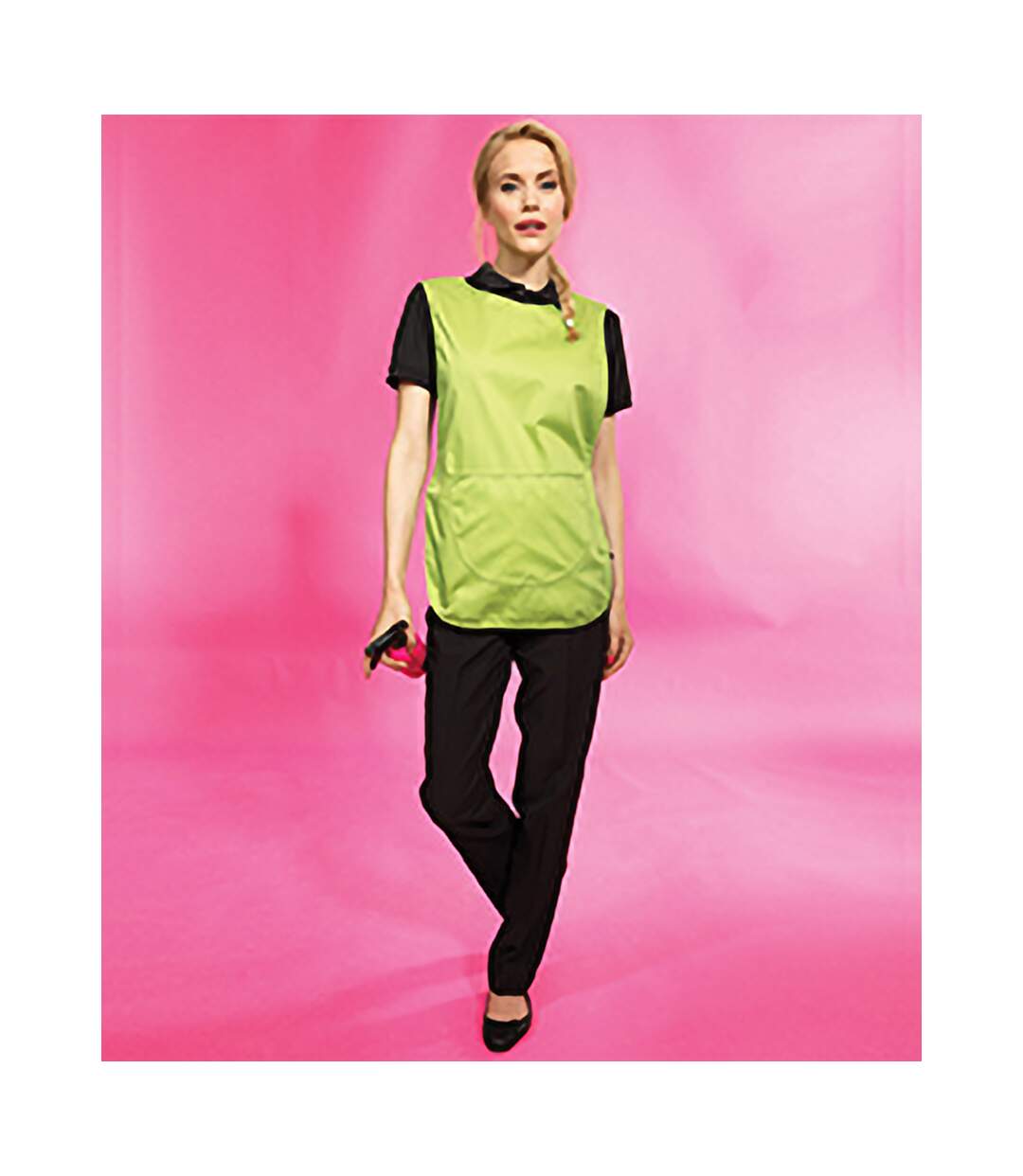 Premier - Tablier avec poche - Femme (Vert citron) (L) - UTRW1078