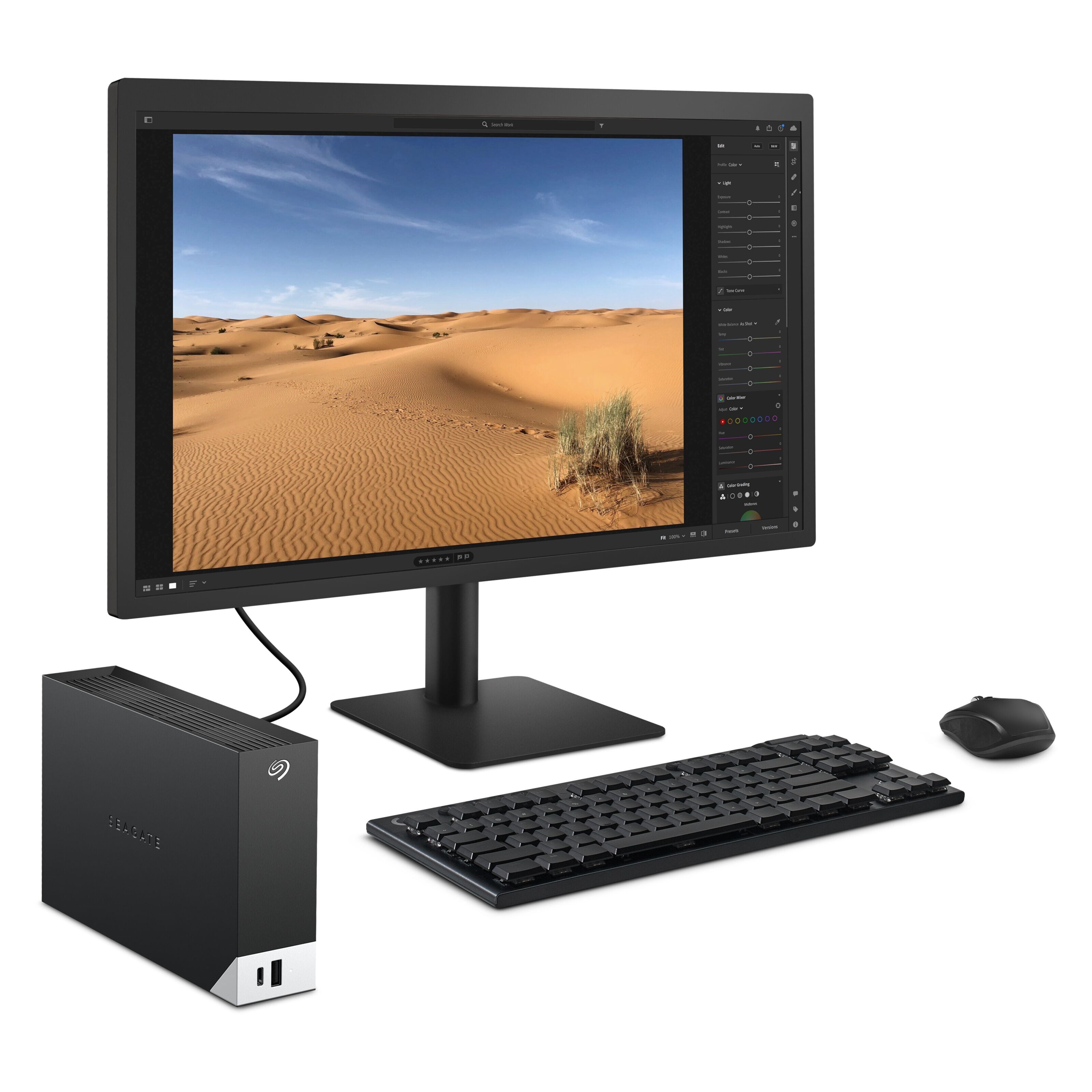 Seagate One Touch Desktop Ekstern harddisk 8 TB