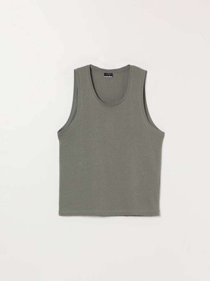 Conjunto com 2 regatas - Verde Médio