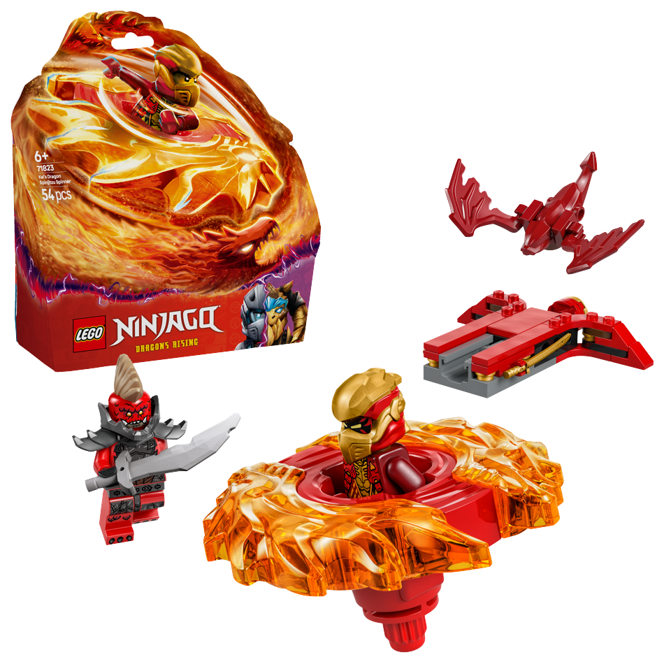 LEGO - Ninjago - Kais drage Spinjitzu-spinner (71823)