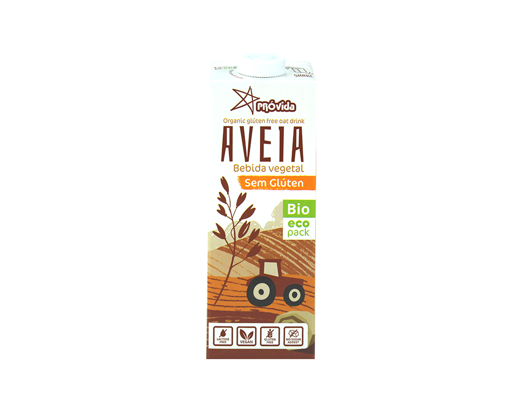 BEBIDA VEGETAL PROVIDA AVEIA BIO SEM GLÚTEN 1L