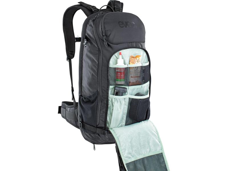 evoc Rucksack FR Trail E-Ride 20 l, Schwarz Protector-Rucksack für E-Bikes