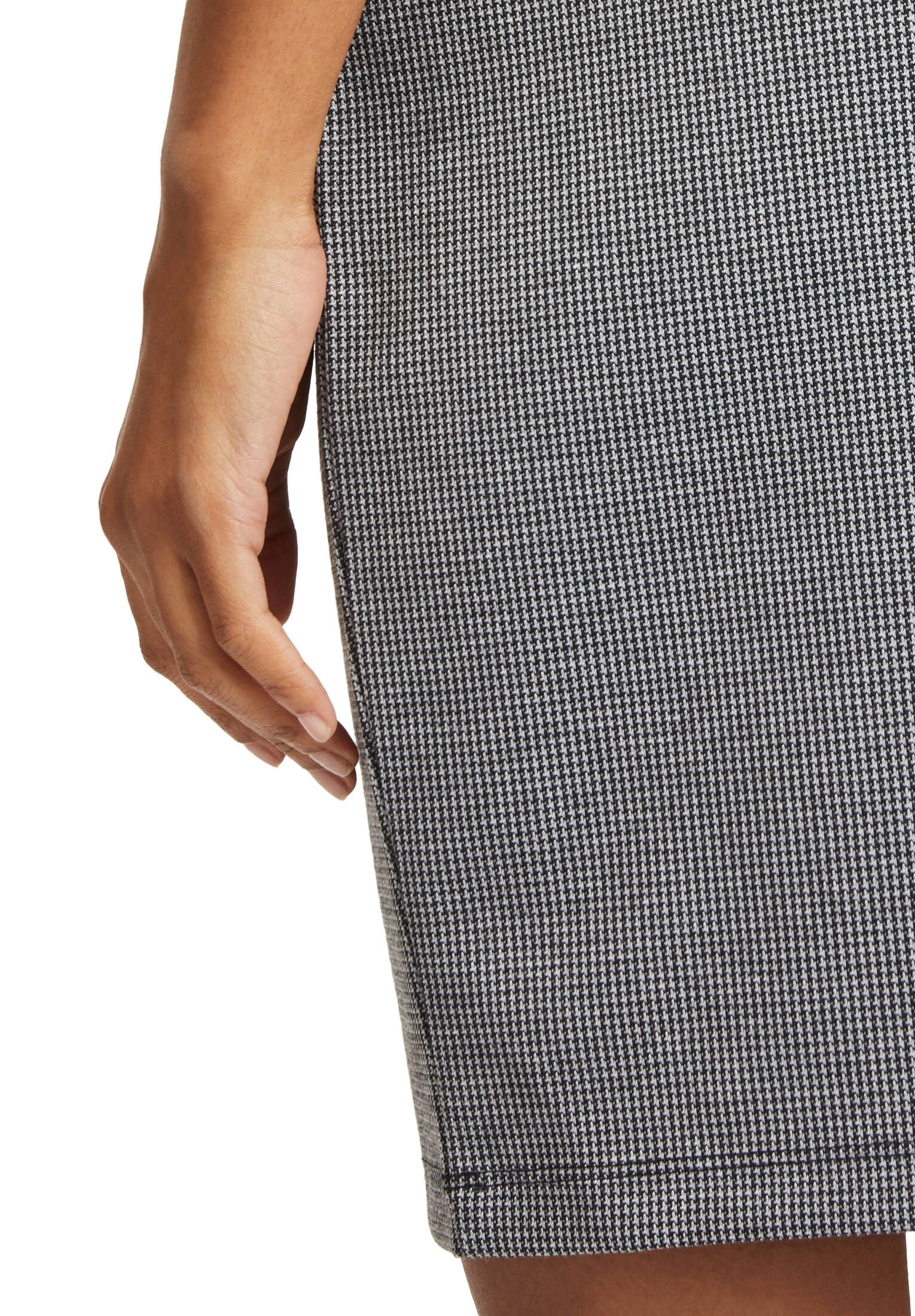 Betty & Co| Damen Jerseyrock mit Bindegürtel