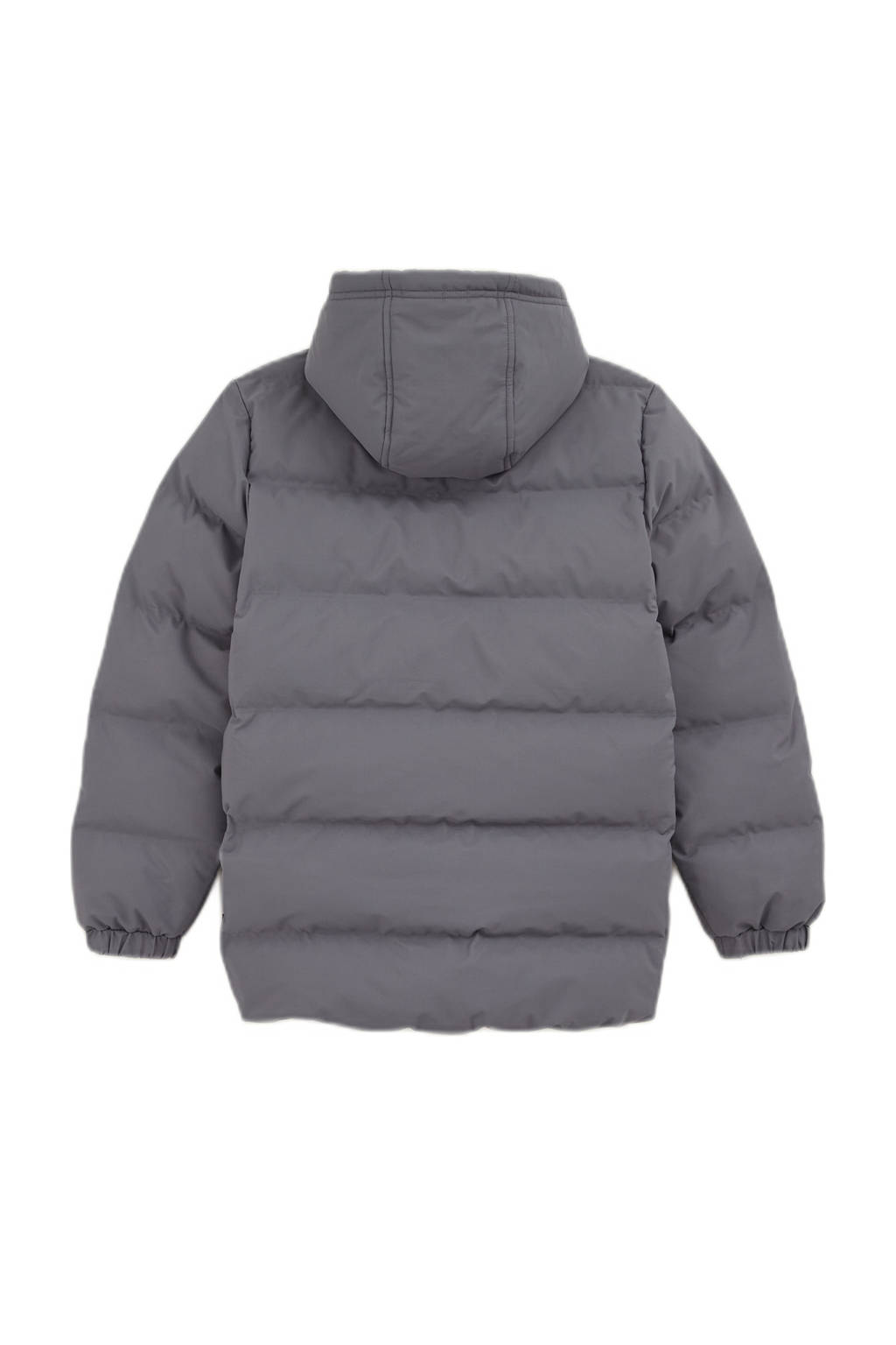 WE Fashion gewatteerde winterjas grijs