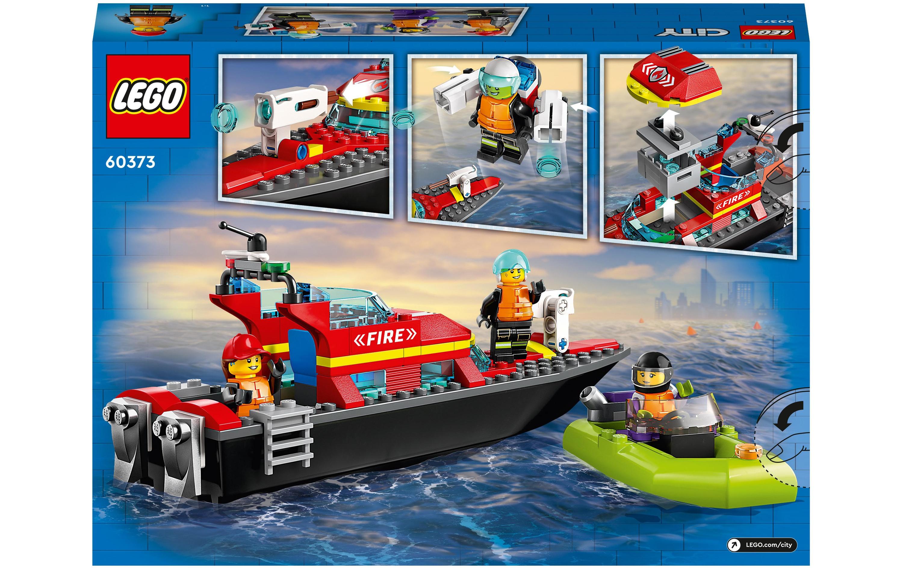 City Feuerwehrboot 60373Feuerwehrboot-Spielset