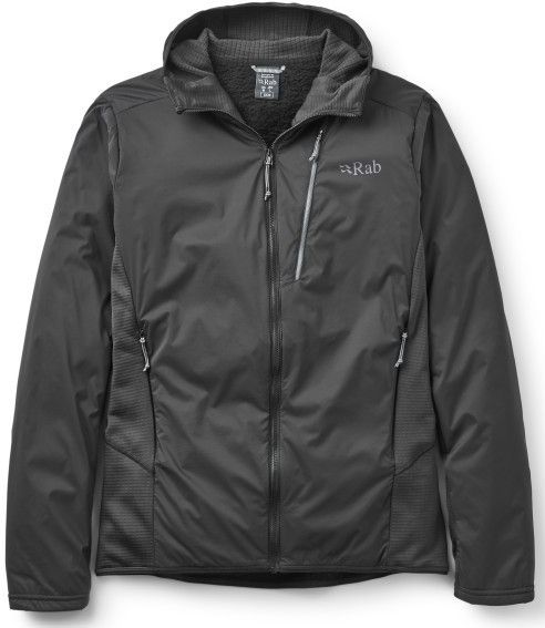 Rab Ascendor Summit Hoody Fleecevest (Heren |grijs)