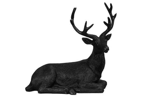Cocon Weihnachtsfigur »liegender Hirsch«