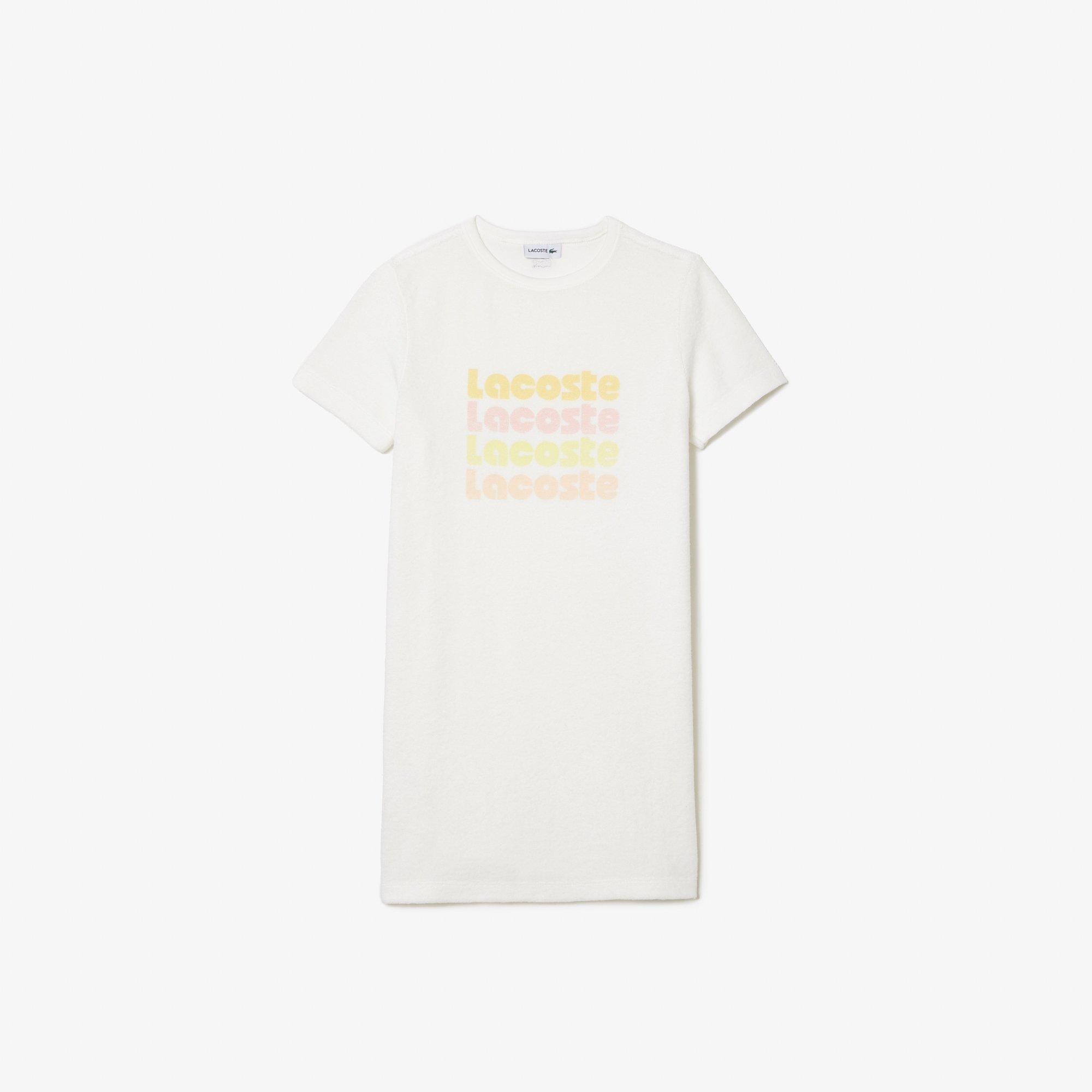 Lacoste Logo T Shirt Dress Infants