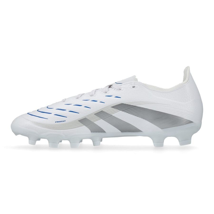 adidas Predator League MG Polar Victory - Blanc/Argenté/Bleu