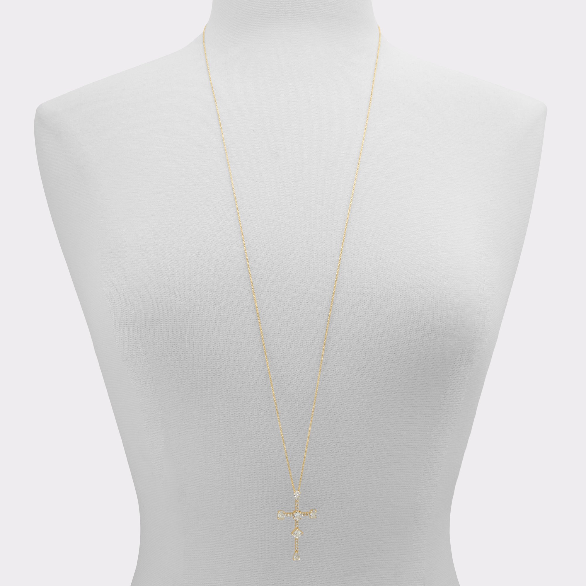 Angoon Gold-Clear Multi Women Necklaces