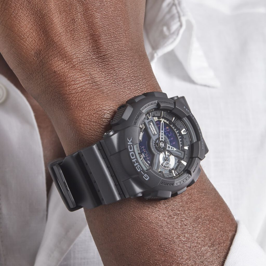 Montre Casio G-shock Black & White Noir