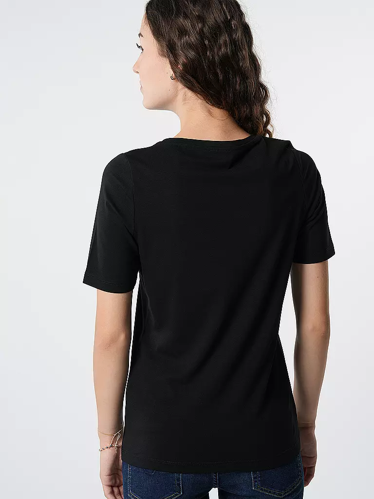 S.OLIVER T-Shirt  schwarz