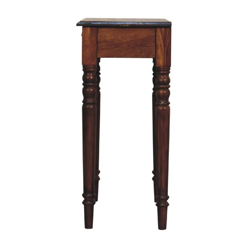 Sidetable - Franse vintage - Kastanjebruine