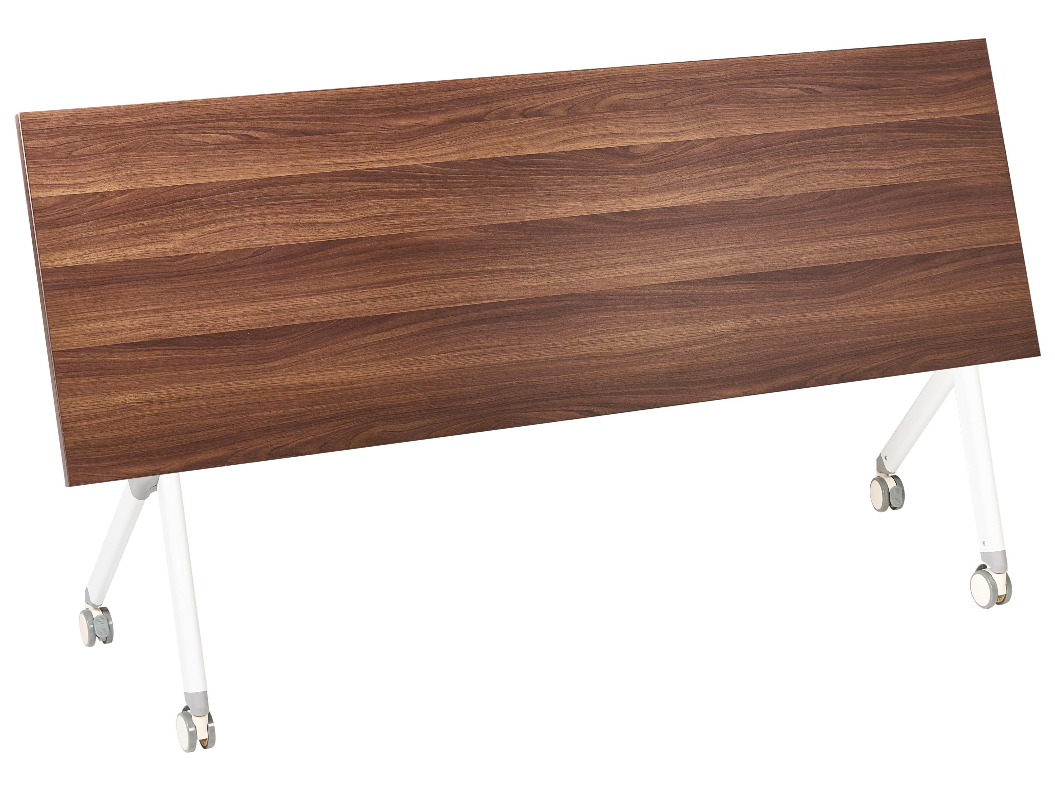 Inklapbaar bureau BENDI Donkerbruin 180 cm 60 cm