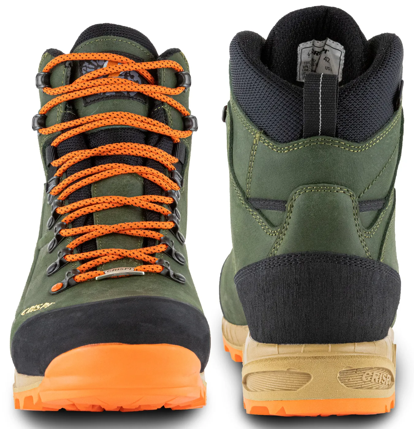 Crispi Fjellstøvel Valdres GREEN ORANGE