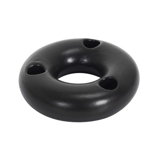 The home deco factory - SUPPORT 3 BOUGIES - Noir