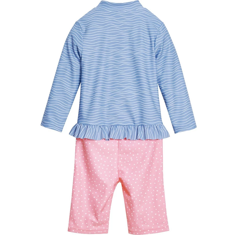 Playshoes UV-Schutz Einteiler Krebs blau-pink