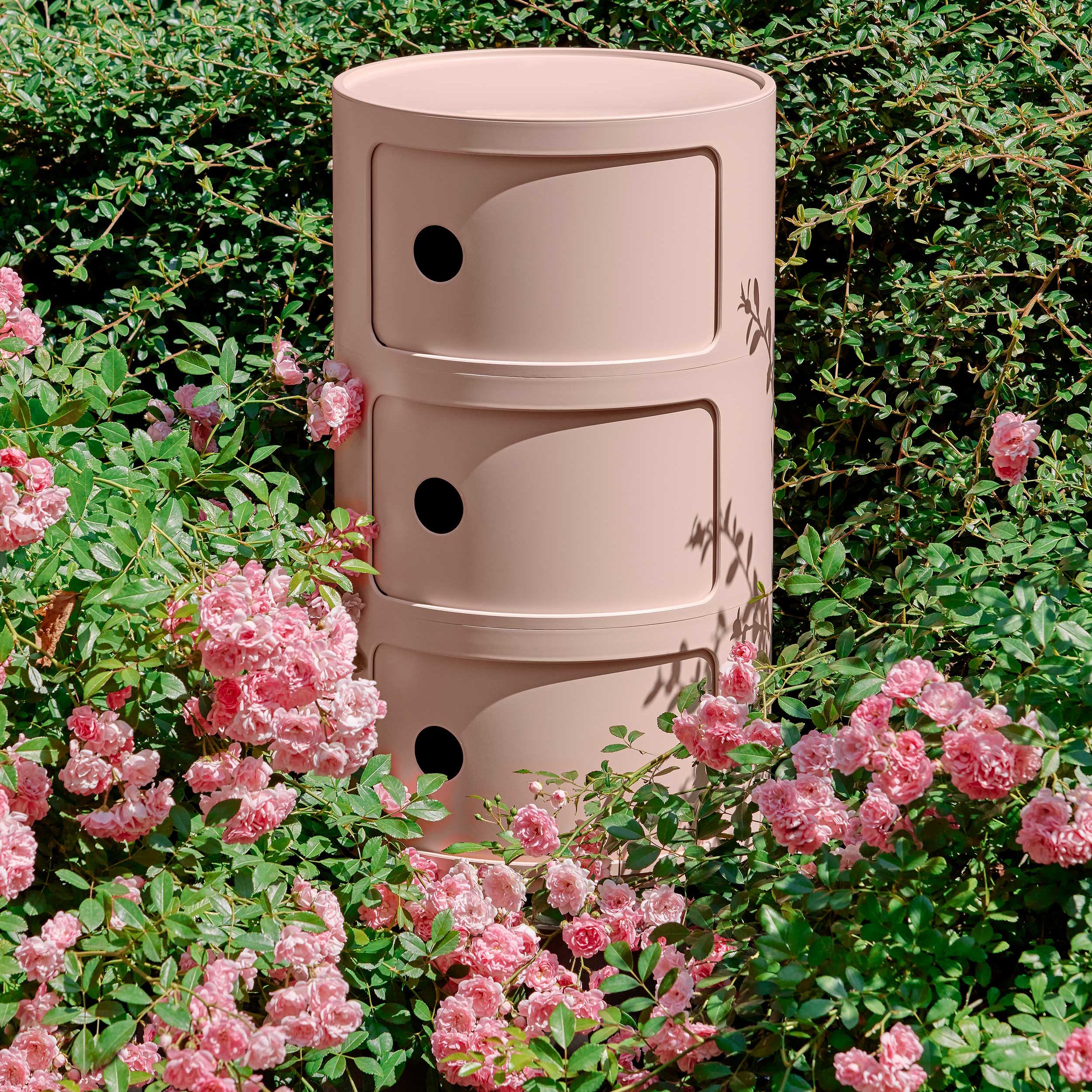 Kartell Componibili BIO Kast - 3 Modules - Roze