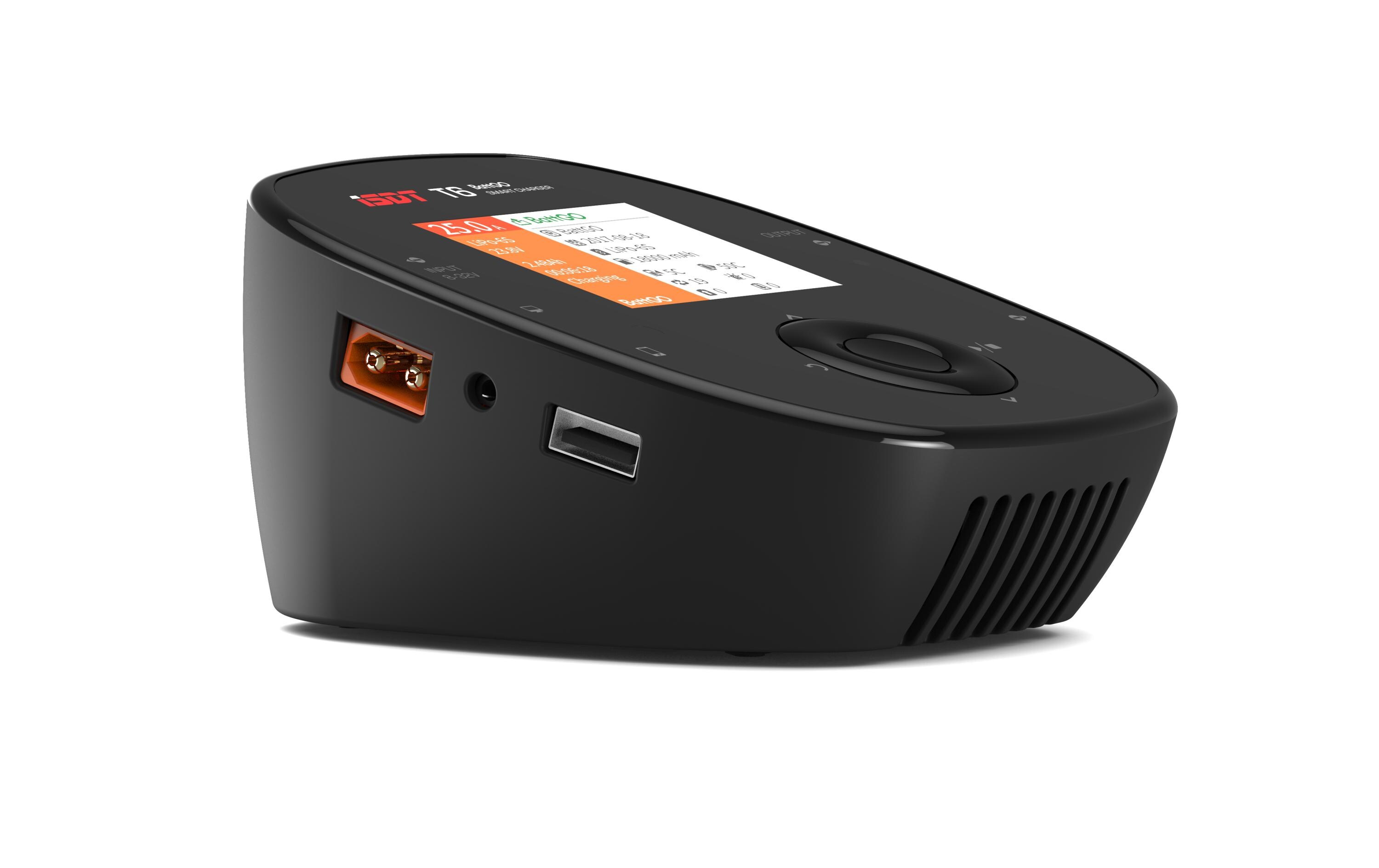 Ladegerät T6 780W DC, 1-6SKompaktes DC Ladegerät für 1-6S LiPo Akkus