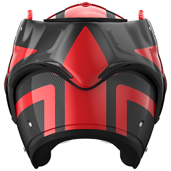 Roof - Casque Boxxer Carbon Dart Noir / Rouge