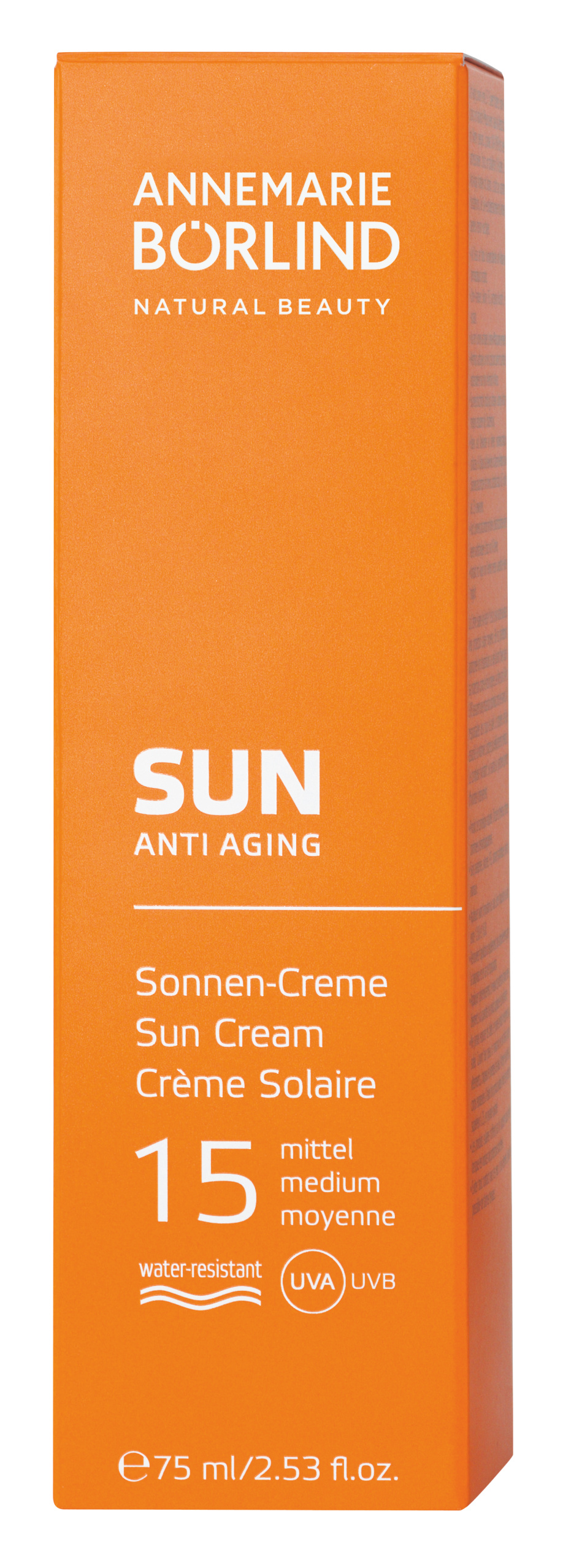 Annemarie Börlind Suncare Face Sonnen-Creme LSF 15 Creme Tb 75 ml