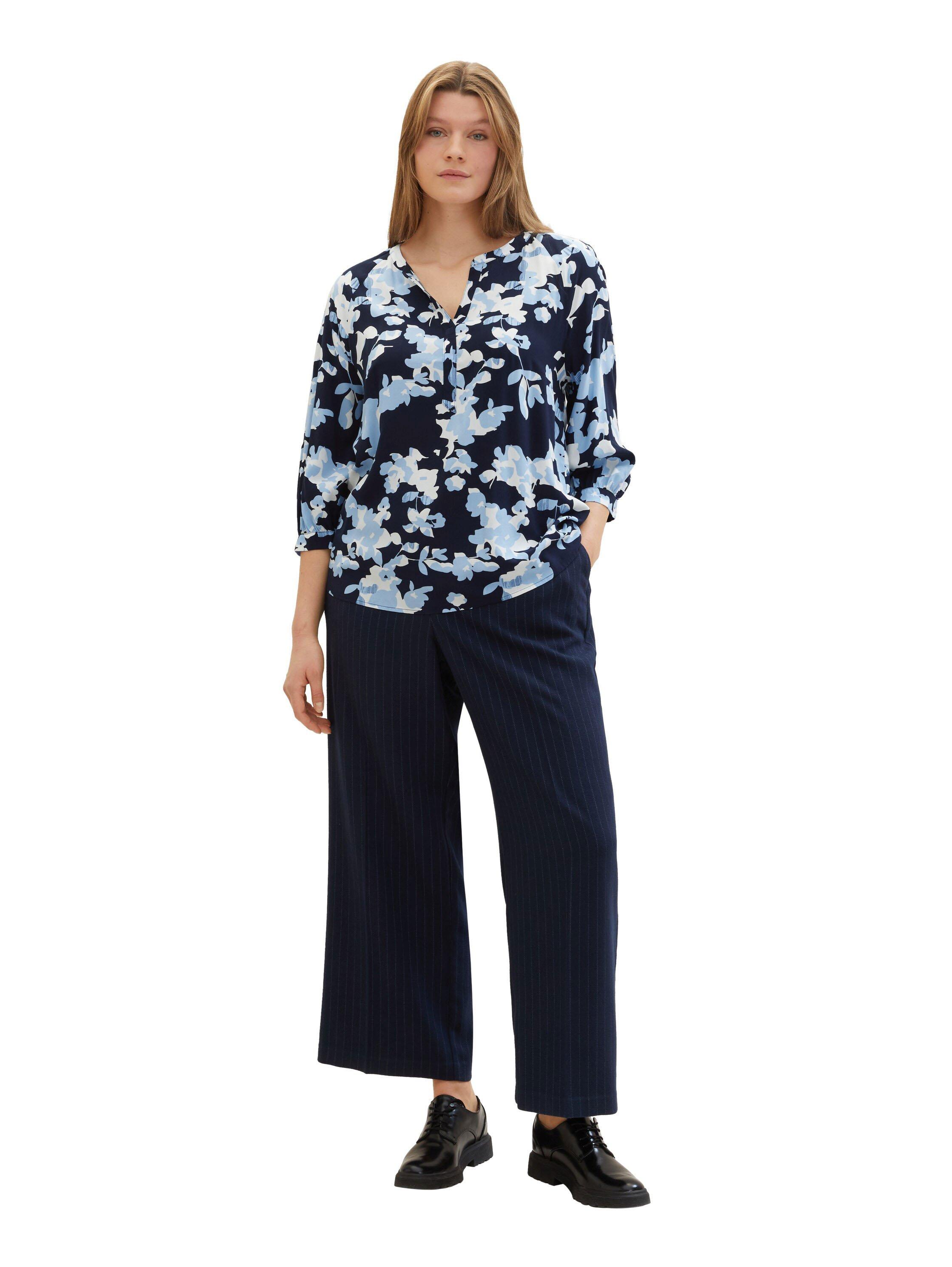 Tunika mit Blumenprint und 3/4-Arm