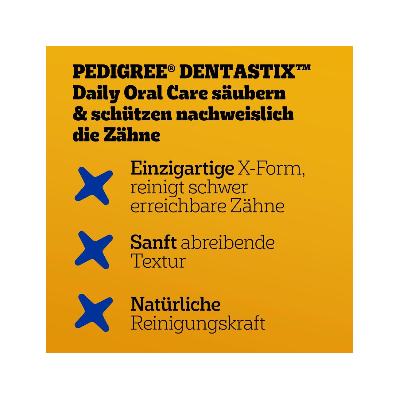 Pedigree Zahnpflege Dentastix Multipack für mittelgroße Hunde 56 Stück