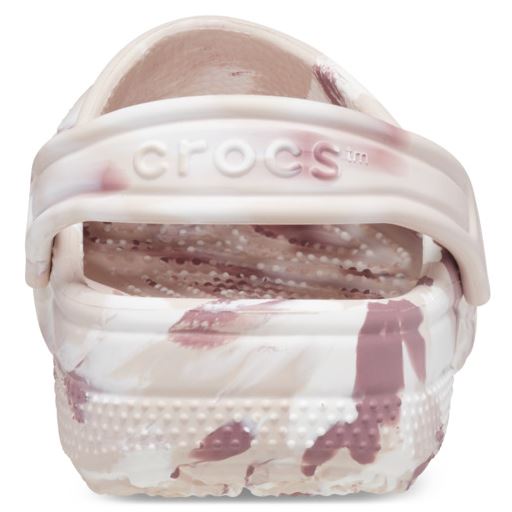 Crocs Classic Marbled K Clogs, Quartz/Multi, 32-33