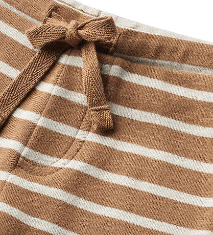 Wheat Bukser - ManfRød - Caramel Stripe