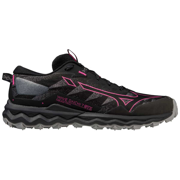 Chaussure trail MIZUNO WAVE DAICHI 7 GORE-TEX W BLACK/FUCHSIA FEDORA/QUIET SHADE