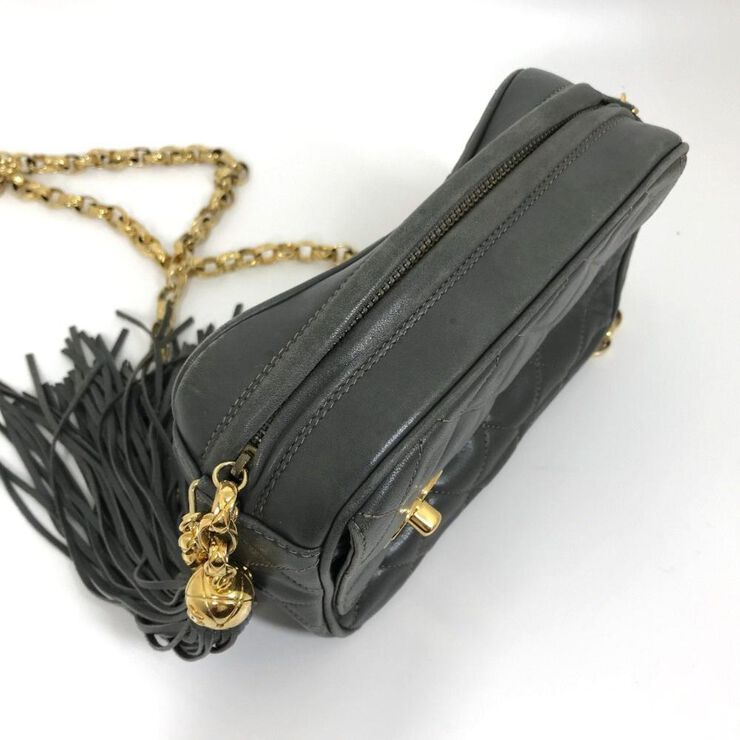 Chanel Vintage Chanel Shoulder Bag Black